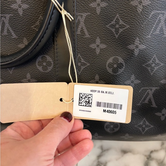 Louis Vuitton Keepall Bandoulière 55 - Picture 5 of 9